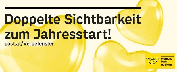 Digital Out-Of-Home: 1+1 Aktion im „Post Werbefenster“