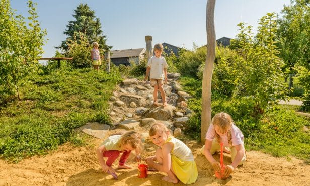 Spielplätze und Kindergärten naturnah gestalten