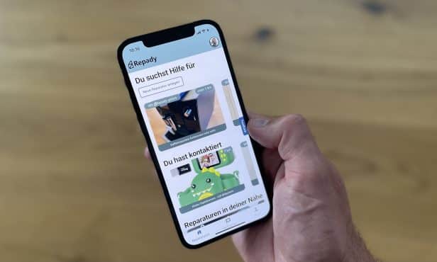 Mit einer App zu Reparatur-Angeboten