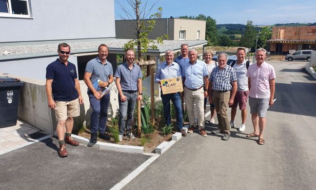 “Clevere” Straße in Strengberg schützt vor Überflutung und Hitze