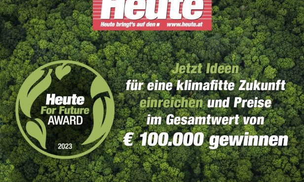 Einreichfrist verlängert: „Heute“ prämiert die besten Projekte für unser Klima!