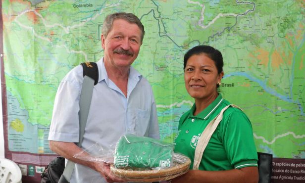 Klimabündnis-Partner im Regenwald