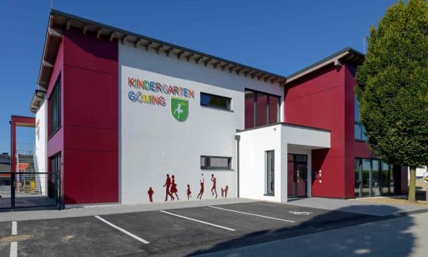 Schüler planten Kindergarten für Göming