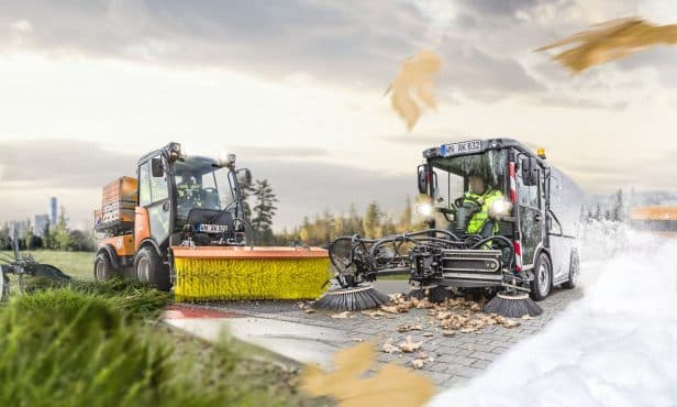 Wasser marsch für saubere Gemeinden