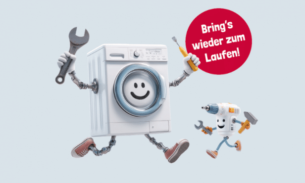 Geräte-Retter-Prämie: Reparieren statt wegwerfen!