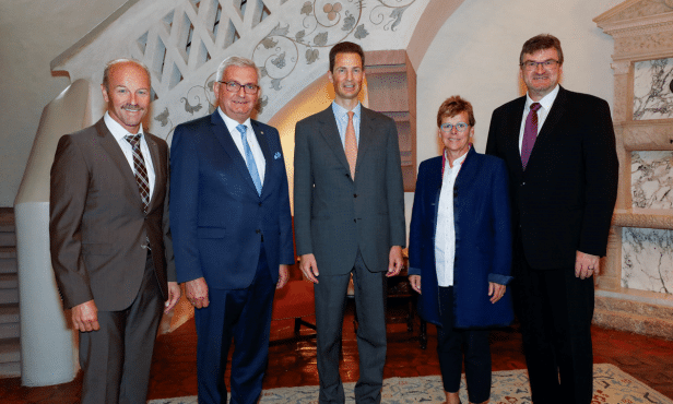 Gemeindebund-Delegation besucht Liechtenstein