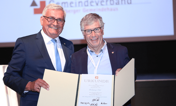 Besondere Ehrung für Wolfgang Eder