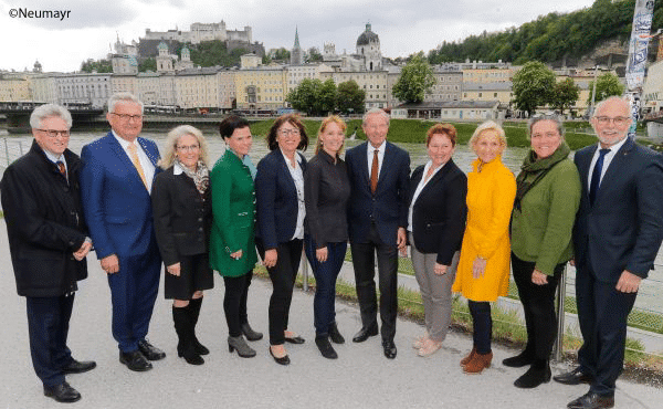 Gemeindebund-Präsident trifft Salzburgs Bürgermeisterinnen