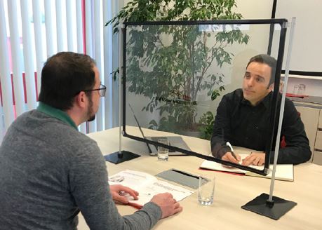 SPUCKSCHUTZ „Kunststoff“